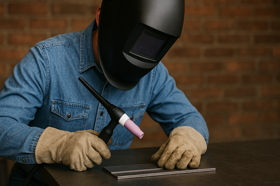 Say Goodbye to Overheating: WP17V Air-Cooled TIG Welding Torch Keeps Your Work Cool!